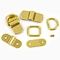 Meetee XP017 18/20mm Classic Style DIY Connective Side Ring Buckle Handbag Hanger Accessories Side Ring Buckles